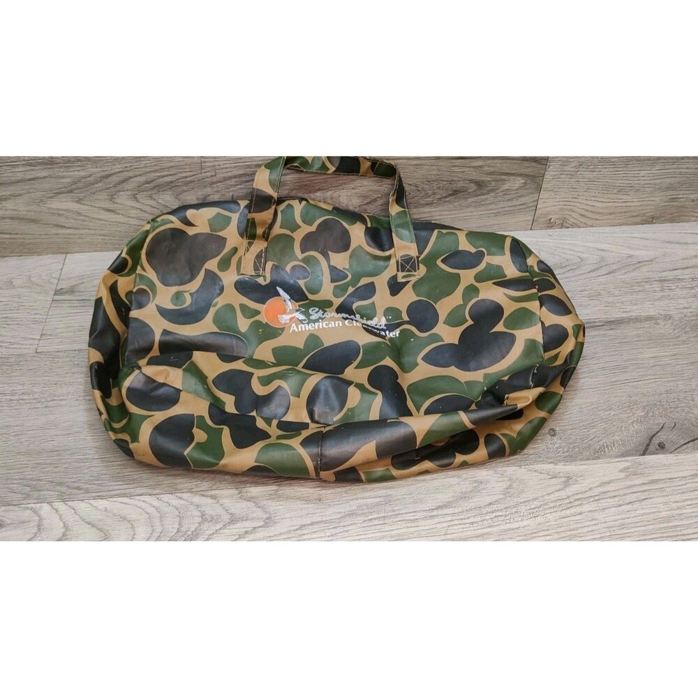 American Clearwater Vintage Camo Storm shield Bag/ Toiletries Hunting Camping